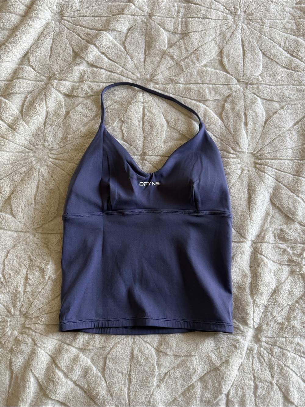 DFYNE Hannah Pearson COVE halter Tank Top. WORN ONCE. SOLD OUT ONLINE